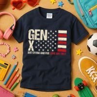 Gen X Quit Crying And Rub Some Dirt On It Kids T-Shirt thumb 3