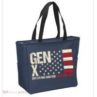 Gen X Quit Crying And Rub Some Dirt On It Tote Bag thumb 2