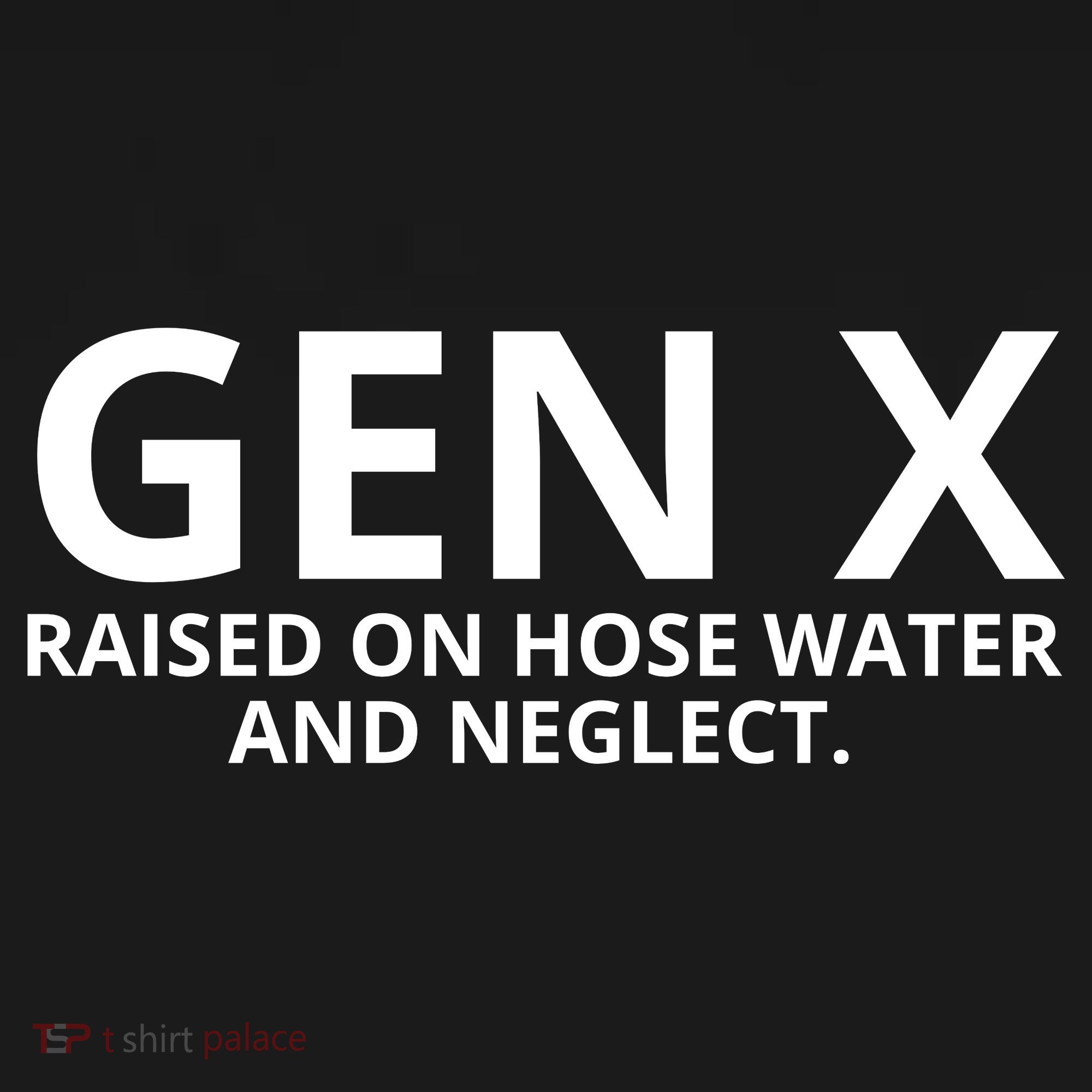 Gen X Raised On Hose Water And Neglect Ornament