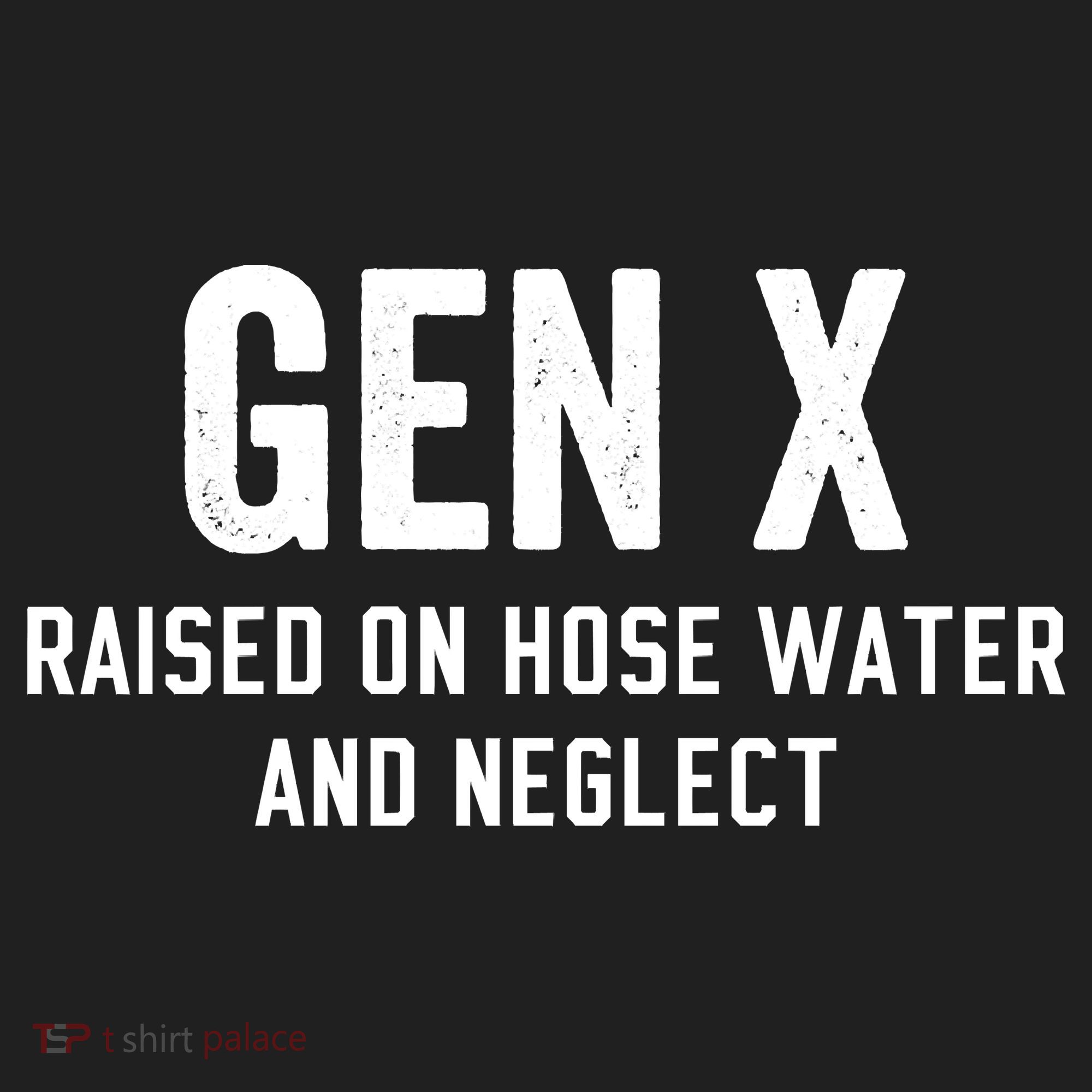Gen X Raised On Hose Water And Neglect Humor Generation X Women's Sweatshirt