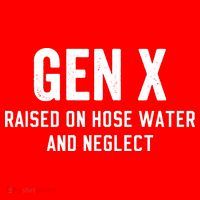 Gen X Raised On Hose Water And Neglect Humor Generation X Women's Tank Top thumb 5