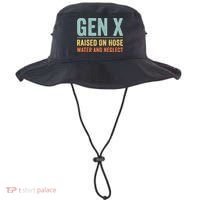 Gen X Raised On Hose Water And Neglect Retro Generation X Bucket Hat thumb 0
