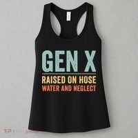 Gen X Raised On Hose Water And Neglect Retro Generation X Women's Tank Top thumb 3