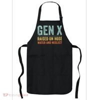 GEN X raised on hose water and neglect Retro Generation X Apron thumb 0