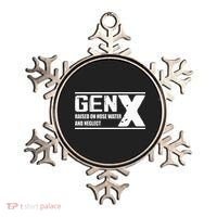 Gen X Raised On Hose Water And Neglect Funny Ornament thumb 0