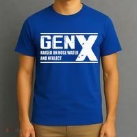Gen X Raised On Hose Water And Neglect Funny T-Shirt thumb 3