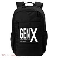 GEN X raised on hose water and neglect humor (C) Backpack thumb 0