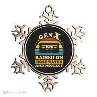 Gen X Raised On Hose Water And Neglect Retrro Humor Generation X Ornament thumb 0