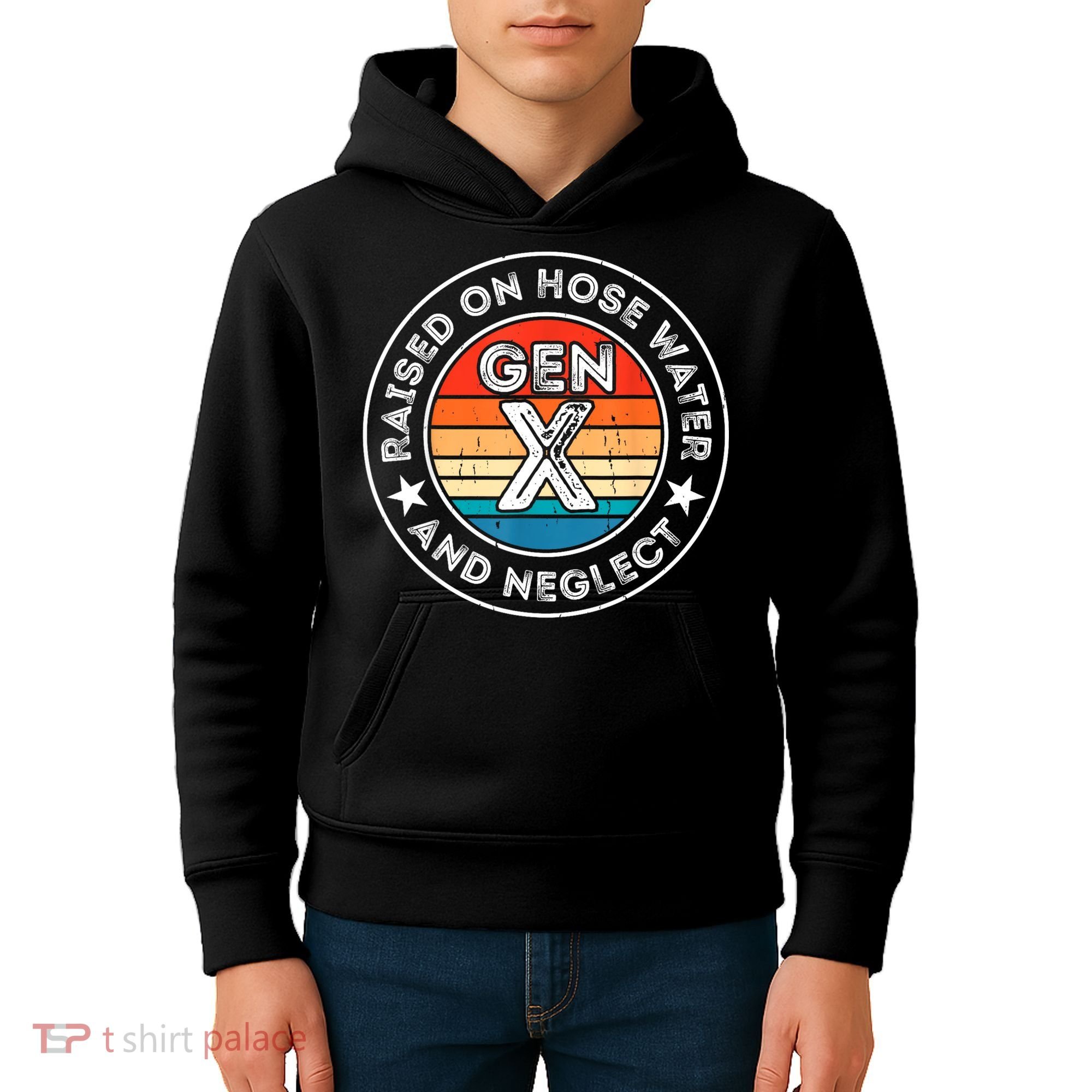 Generation X Raised On Hose Water And Neglect Kids Hoodie