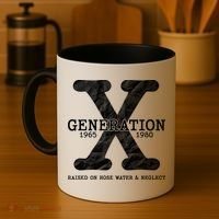 Generation X Raised On Hose Water And Neglect Coffee Mug thumb 4