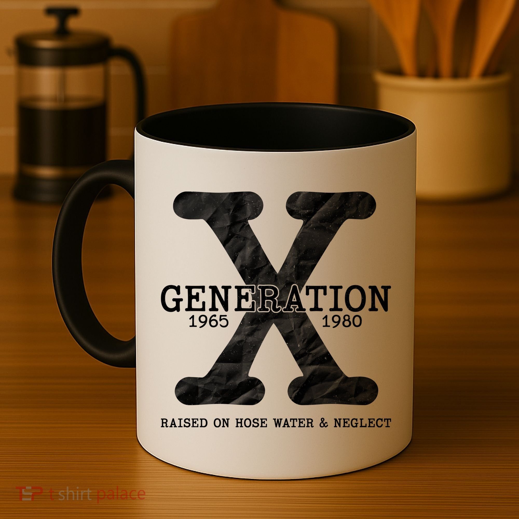 Generation X Raised On Hose Water And Neglect Coffee Mug