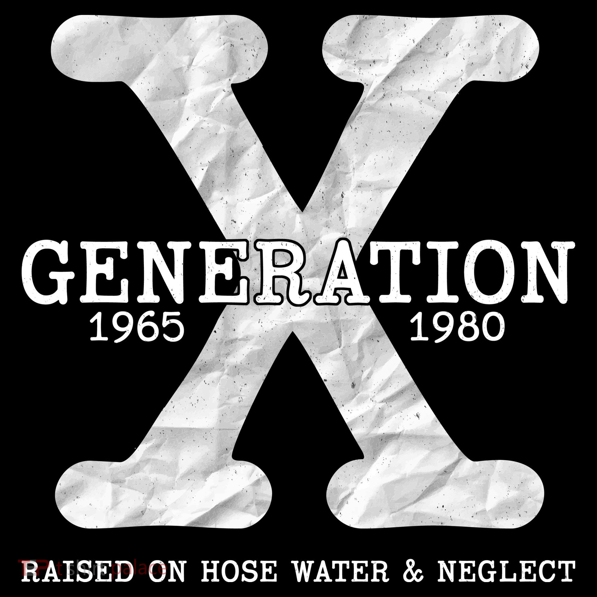 Generation X Raised On Hose Water And Neglect Women's Hoodie