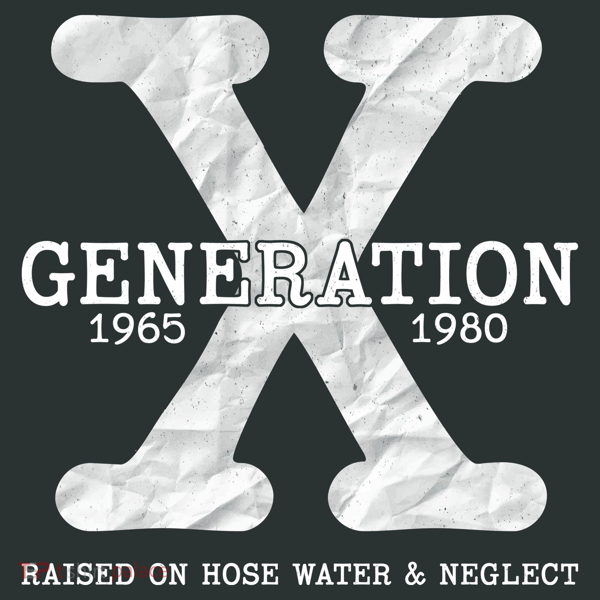 Generation X Raised On Hose Water And Neglect Long Sleeve Shirt