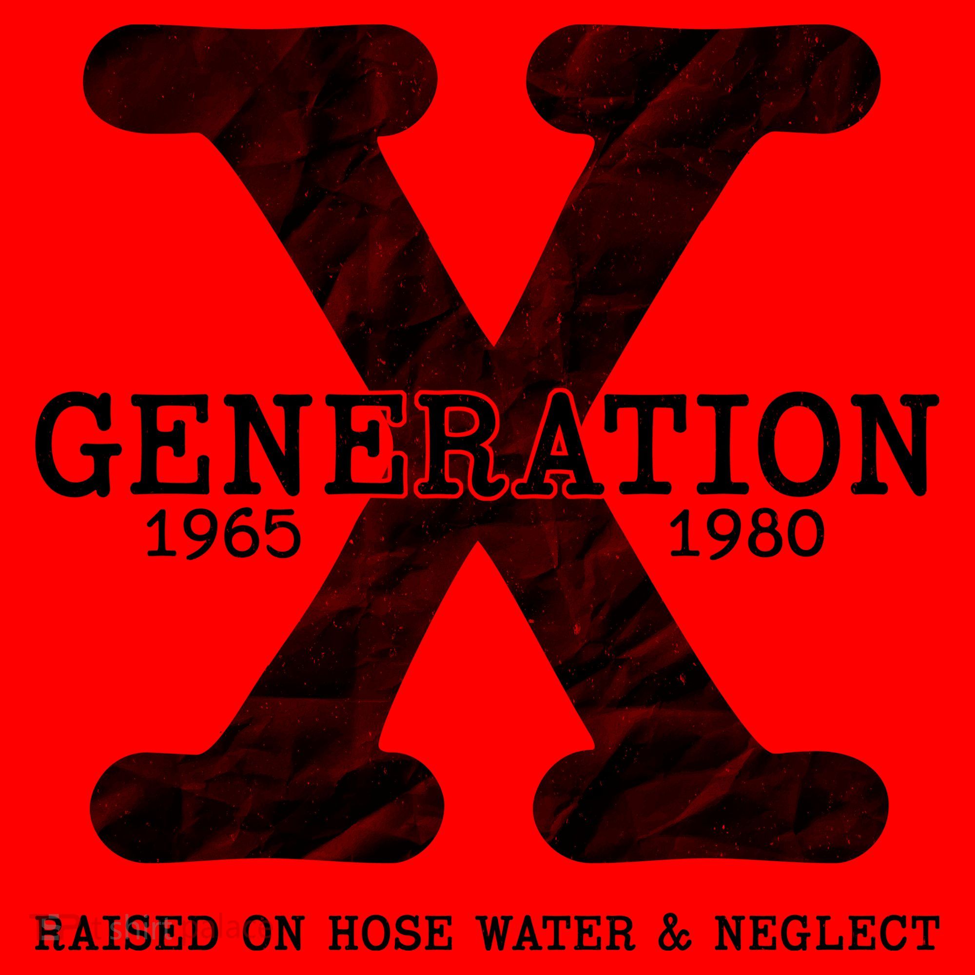 Generation X Raised On Hose Water And Neglect Santa Hat
