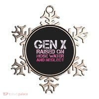 Gen X Raised On Hose Water And Neglect Humor Generation X Ornament thumb 0