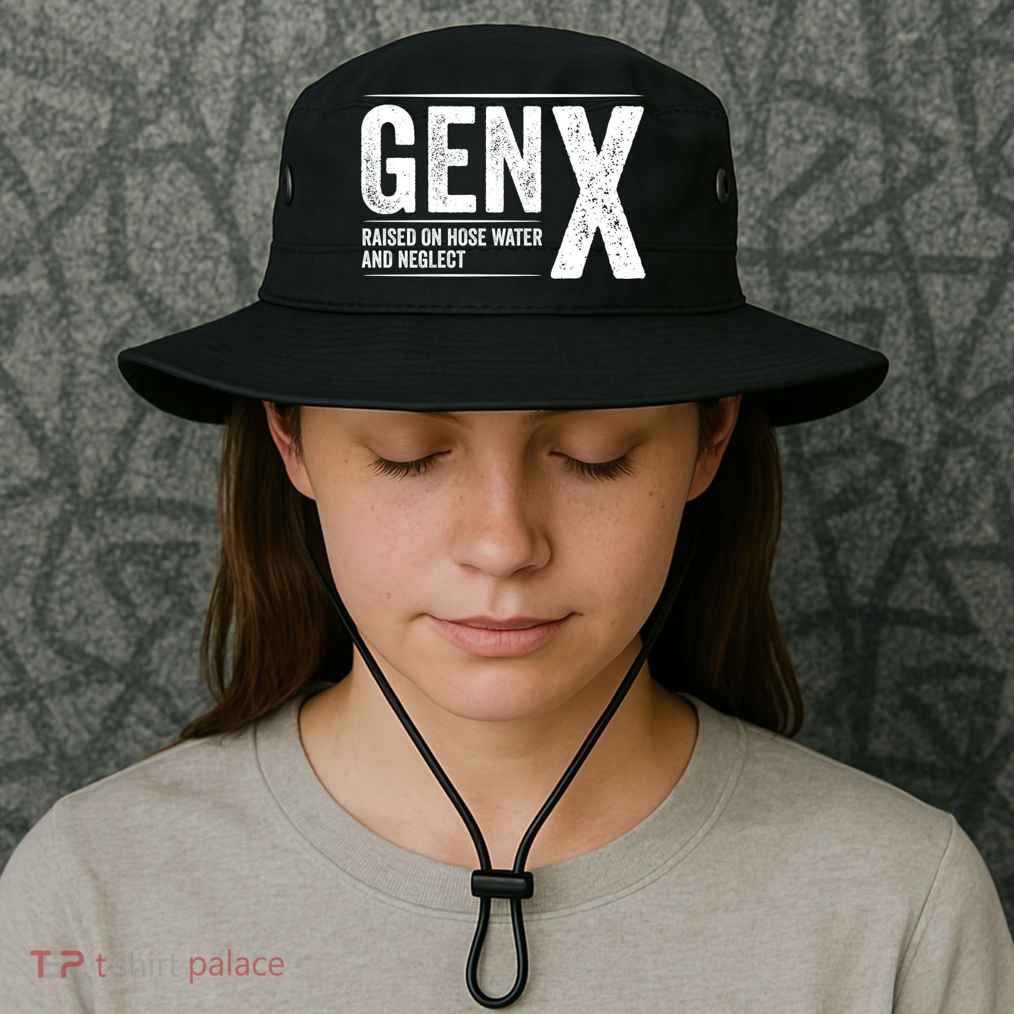 Gen X Raised On Hose Water And Neglect Generation X Bucket Hat