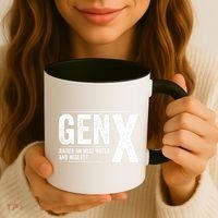 Gen X Raised On Hose Water And Neglect Generation X Coffee Mug thumb 3