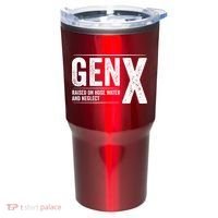 Gen X Raised On Hose Water And Neglect Generation X Tumbler thumb 0