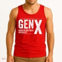 Gen X Raised On Hose Water And Neglect Generation X Tank Top thumb 3
