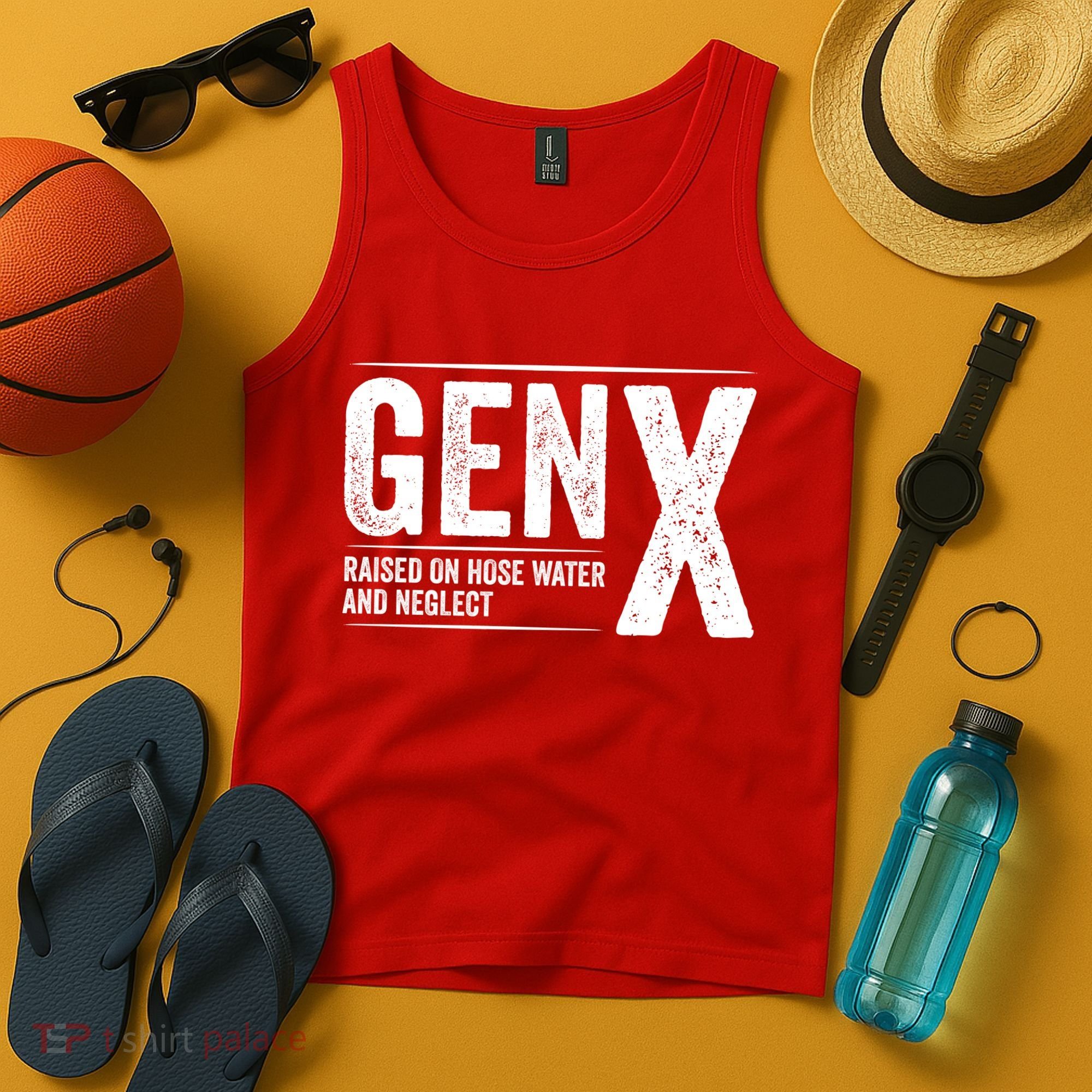 Gen X Raised On Hose Water And Neglect Generation X Tank Top