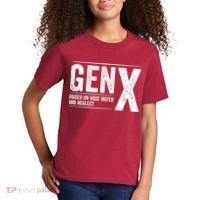 Gen X Raised On Hose Water And Neglect Generation X Kids T-Shirt thumb 2