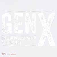 Gen X Raised On Hose Water And Neglect Generation X Comfort Colors Garment-Dyed Hooded Sweatshirt thumb 2