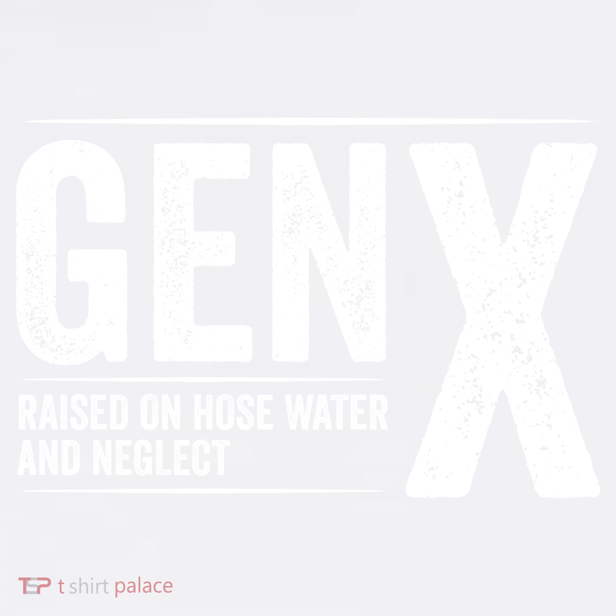 Gen X Raised On Hose Water And Neglect Generation X Comfort Colors Garment-Dyed Hooded Sweatshirt