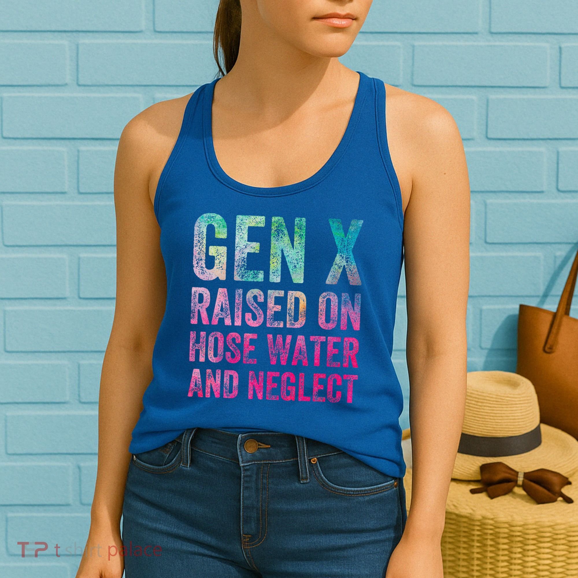 Gen X Raised On Hose Water And Neglect Women's Tank Top