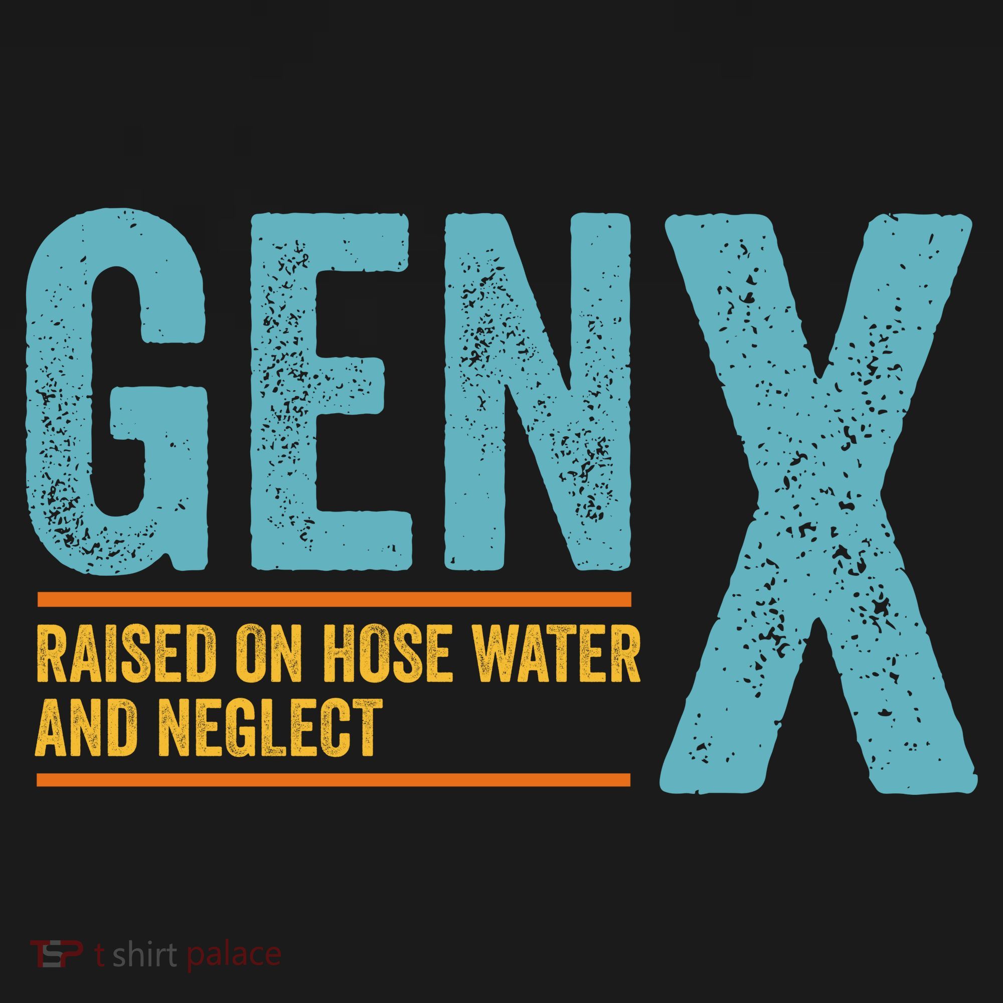 Gen X Raised On Hose Water And Neglect Retro Generation X Women's Hoodie