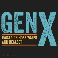 Gen X Raised On Hose Water And Neglect Retro Generation X Tumbler thumb 3