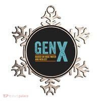 Gen X Raised On Hose Water And Neglect Retro Generation X Ornament thumb 0