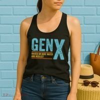 Gen X Raised On Hose Water And Neglect Retro Generation X Women's Tank Top thumb 2
