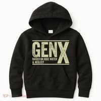 GEN X raised on hose water and neglect Kids Hoodie thumb 0