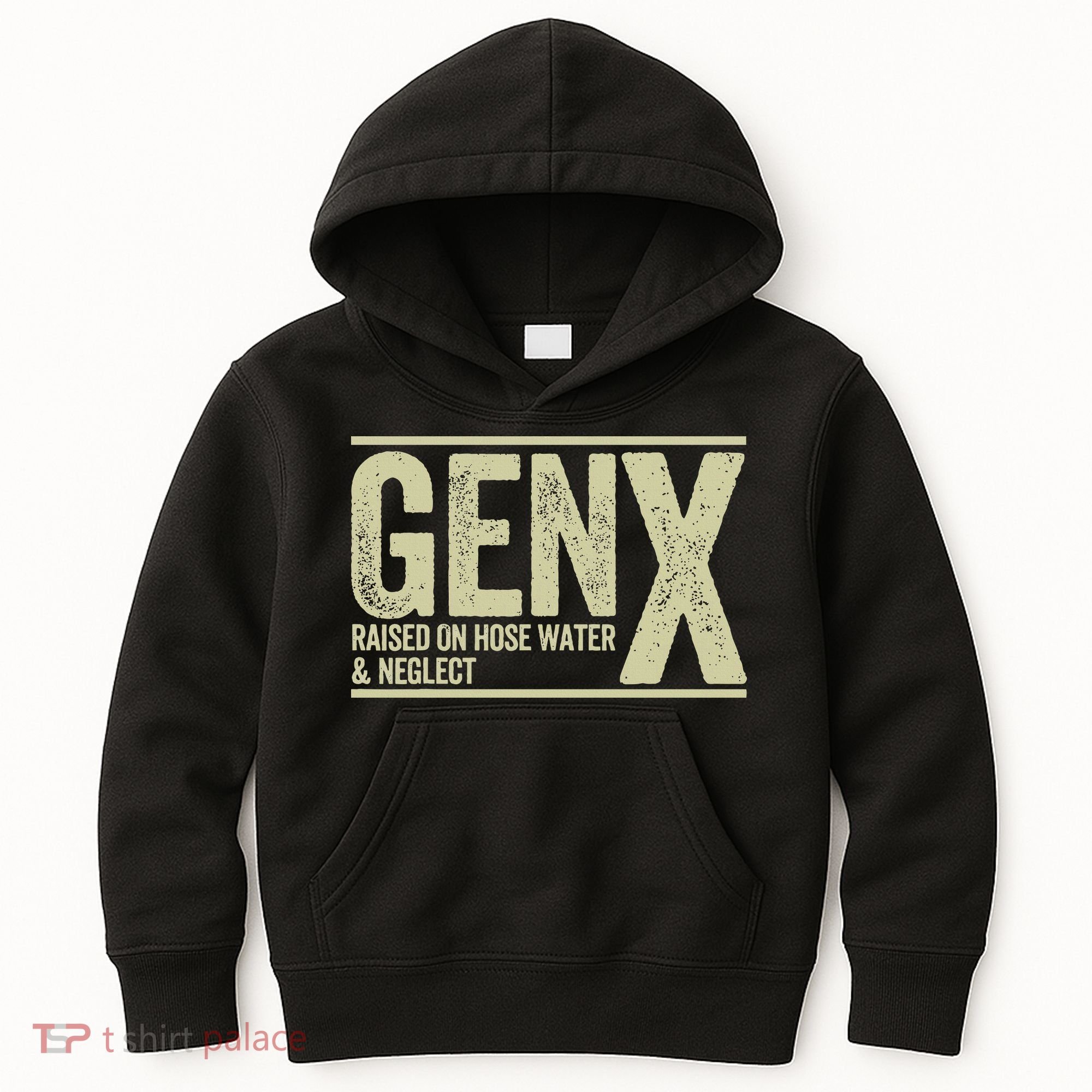 GEN X raised on hose water and neglect Kids Hoodie