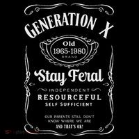 Generation X Stay Feral Mousepad thumb 1