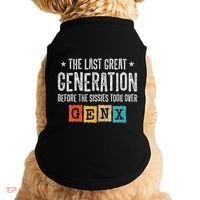 Gen X The Last Great Generation Gen Xer Funny Gen X Doggie Tank thumb 0