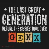 Gen X The Last Great Generation Gen Xer Funny Gen X Women's Hoodie thumb 2