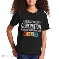 Gen X The Last Great Generation Gen Xer Funny Gen X Kids T-Shirt thumb 2