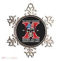 Gen X The Badass Generation Before All You Sissies Were Born Ornament thumb 0