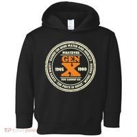 Gen X Whatever You Annoy Us 1965 1980 Toddler Hoodie thumb 0