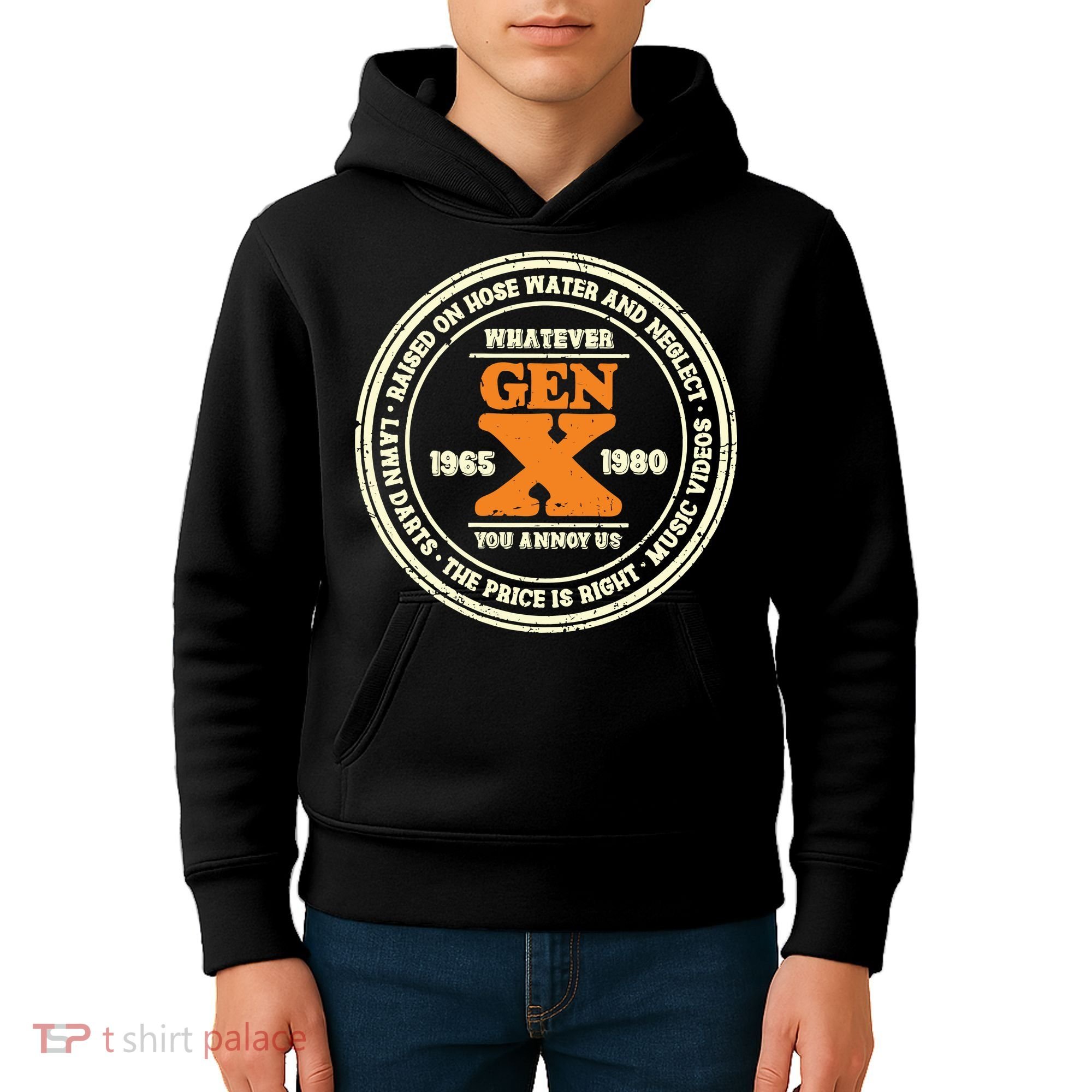 Gen X Whatever You Annoy Us 1965 1980 Kids Hoodie