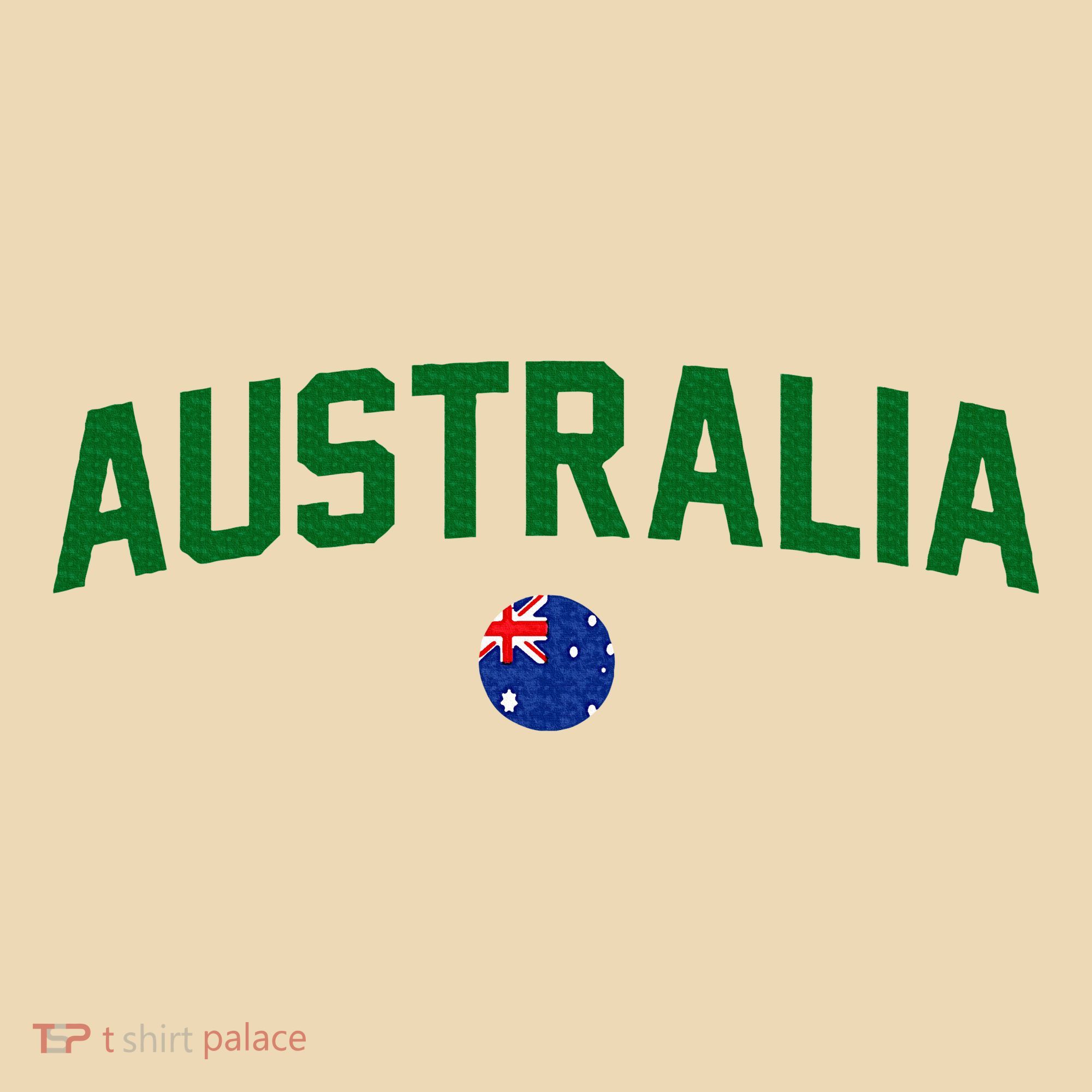 Green Yellow Australia Down Under Team Australia Flag Tote Bag