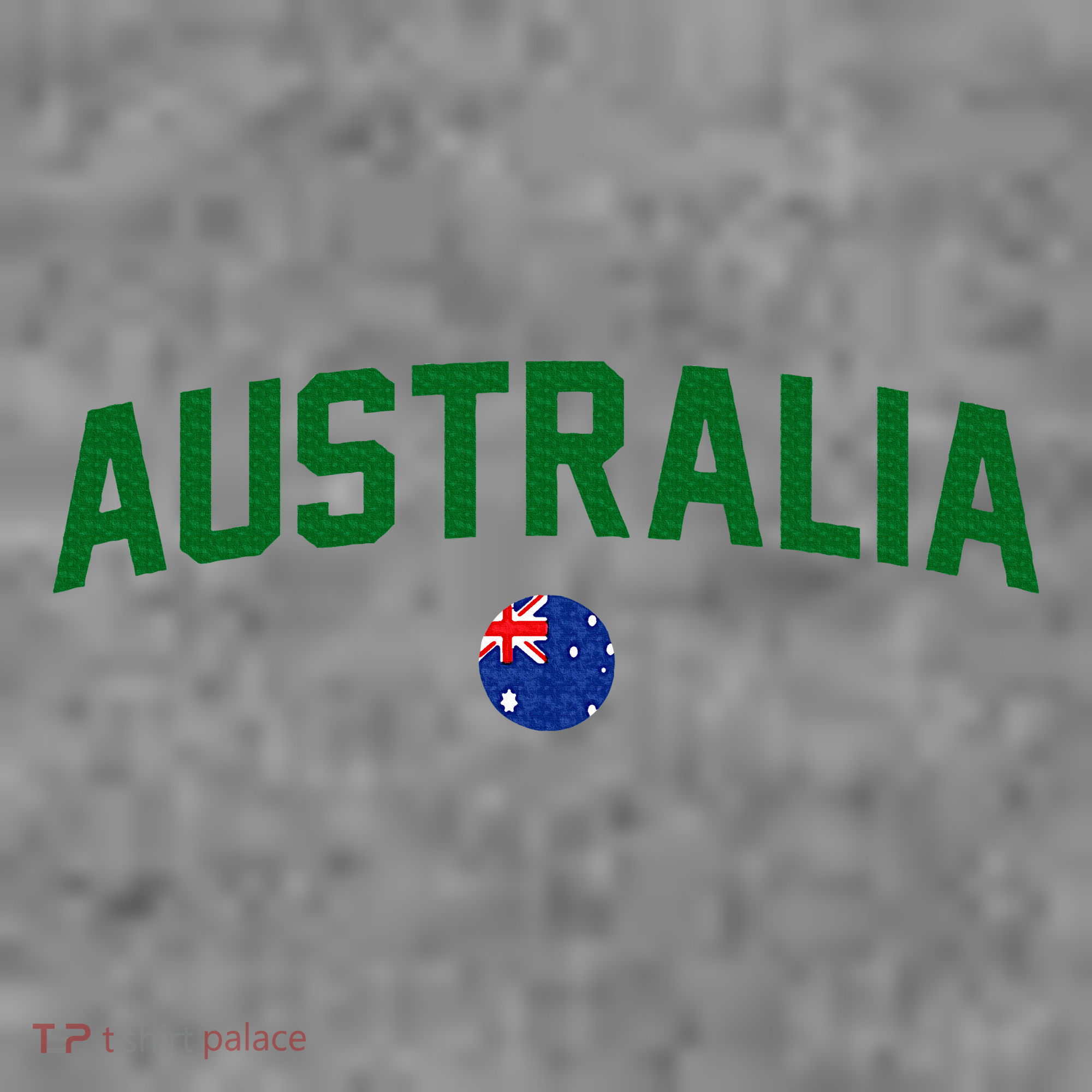 Green Yellow Australia Down Under Team Australia Flag Toddler Hoodie