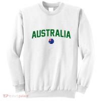 Green Yellow Australia Down Under Team Australia Flag Sweatshirt thumb 0