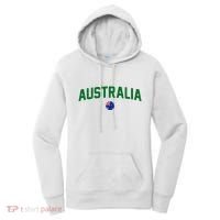 Green Yellow Australia Down Under Team Australia Flag Women's Hoodie thumb 0