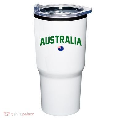 Green Yellow Australia Down Under Team Australia Flag Tumbler