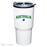 Green Yellow Australia Down Under Team Australia Flag Tumbler thumb 0