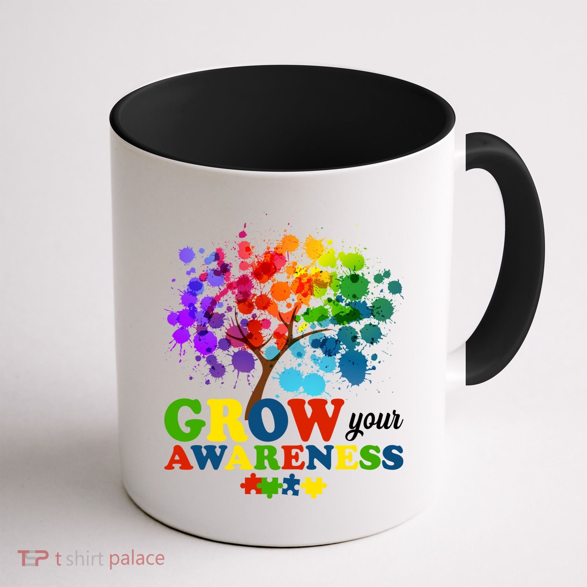 Grow Your Awareness Autism Tree Coffee Mug