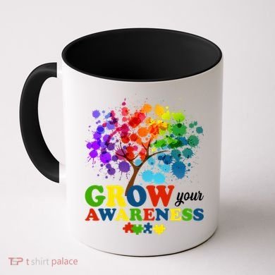 Grow Your Awareness Autism Tree Coffee Mug