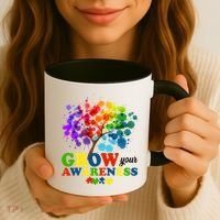 Grow Your Awareness Autism Tree Coffee Mug thumb 3